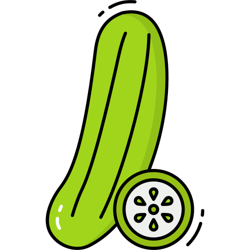 Cucumber Generic Thin Outline Color icon
