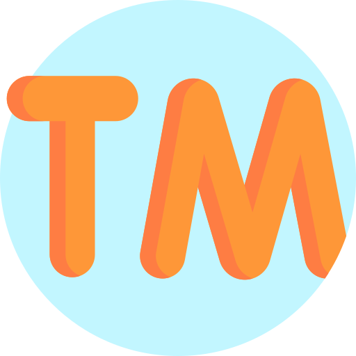 Trademark Detailed Flat Circular Flat icon