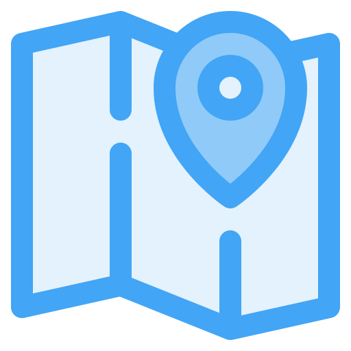地図 Generic Blue icon