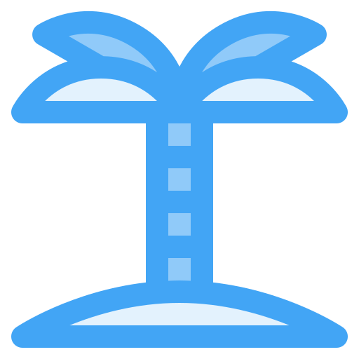 섬 Generic Blue icon