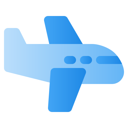 avion Generic Flat Gradient Icône