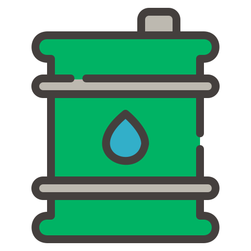 tanque de óleo Generic Outline Color Ícone