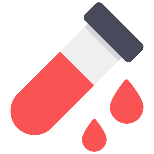 Blood test Generic Flat icon
