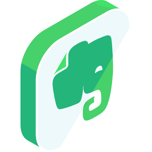 evernote Roundicons Premium Isometric Ícone