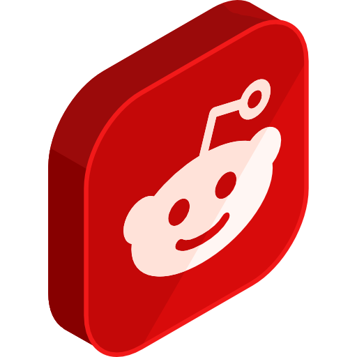 reddit Roundicons Premium Isometric Ícone