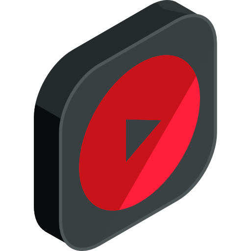 youtube Roundicons Premium Isometric icona