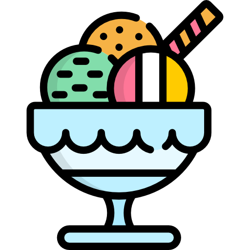 gelato Special Lineal color icona