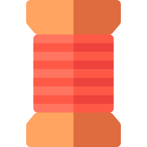 szpula nici Basic Rounded Flat ikona