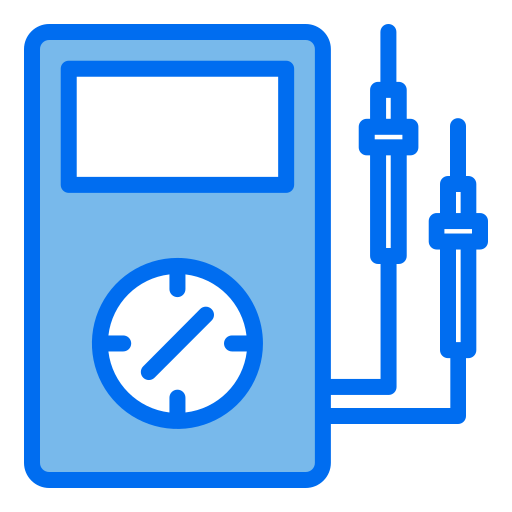 amperímetro Generic Blue icono