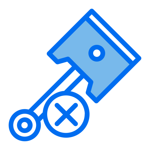 ピストン Generic Blue icon