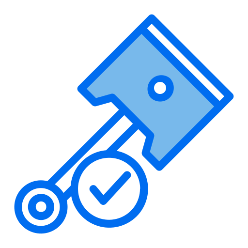 ピストン Generic Blue icon