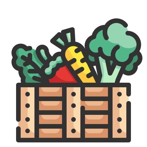 Vegetables Wanicon Lineal Color icon
