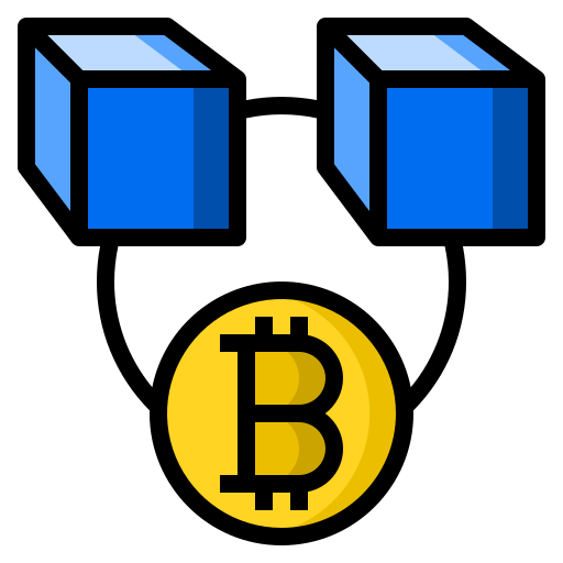 Bitcoin Catkuro Lineal Color icon
