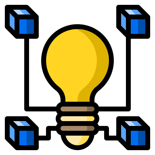 Lightbulb Catkuro Lineal Color icon