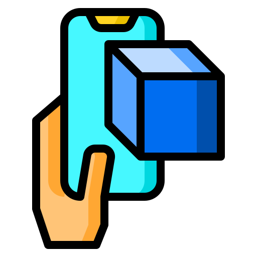 Blockchain app Catkuro Lineal Color icon