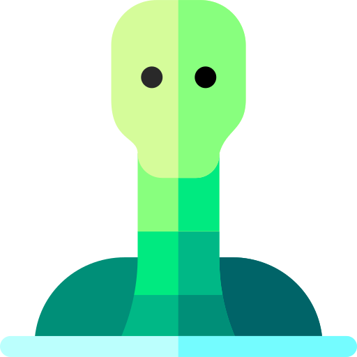Loch ness monster Basic Rounded Flat icon