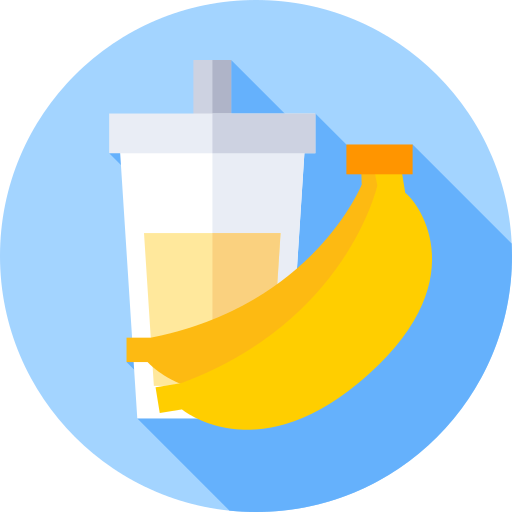 banana Flat Circular Flat icono