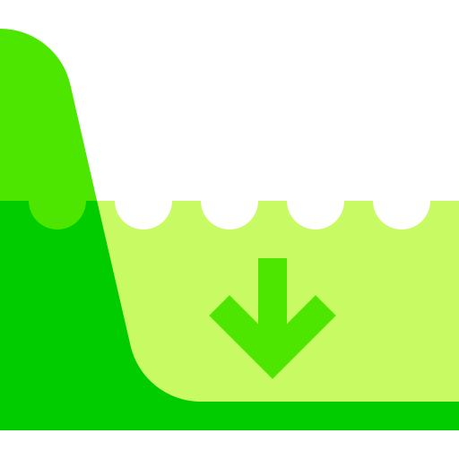 poziom wody Basic Sheer Flat ikona