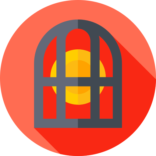 Ban Flat Circular Flat icon