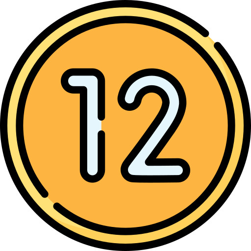 12 Special Lineal color icon