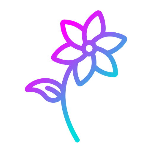Цветок Generic Gradient иконка