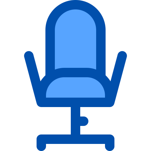 silla Generic Blue icono