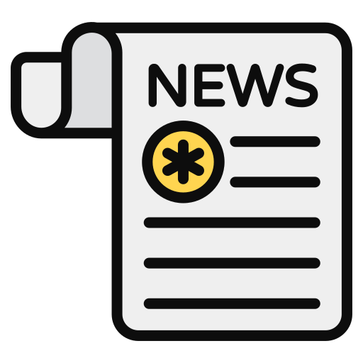 News report Generic Outline Color icon