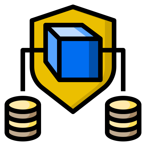 Data security Catkuro Lineal Color icon