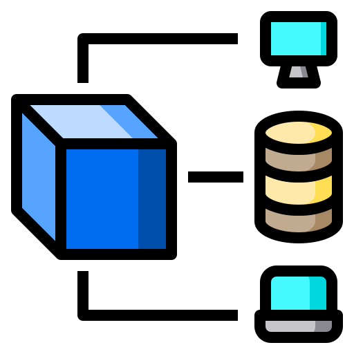 Data Catkuro Lineal Color icon