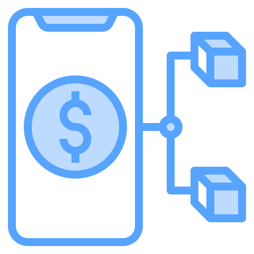 blockchain-app Catkuro Blue icoon