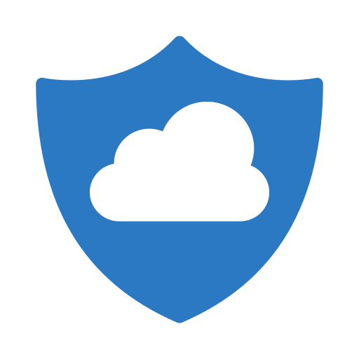 Cloud data Vector Stall Flat icon