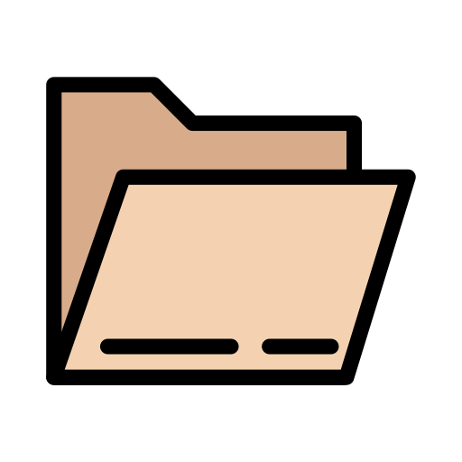 almacenamiento de archivos Vector Stall Lineal Color icono