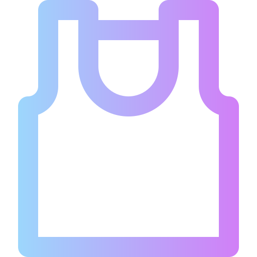 Tank top Super Basic Rounded Gradient icon