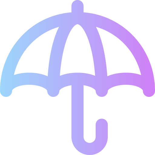 paraplu Super Basic Rounded Gradient icoon