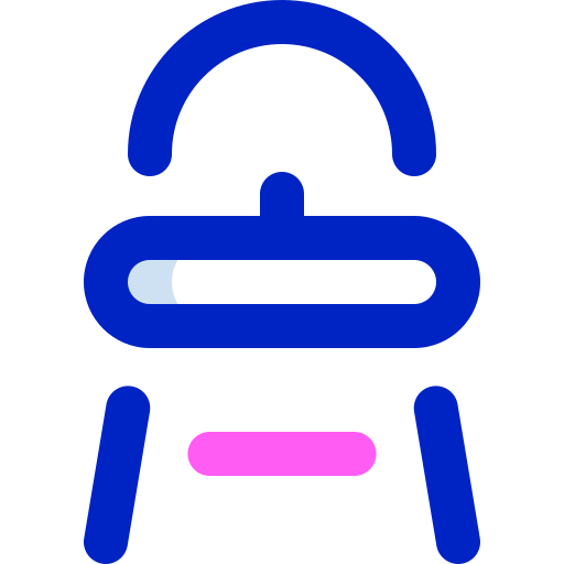 Baby chair Super Basic Orbit Color icon
