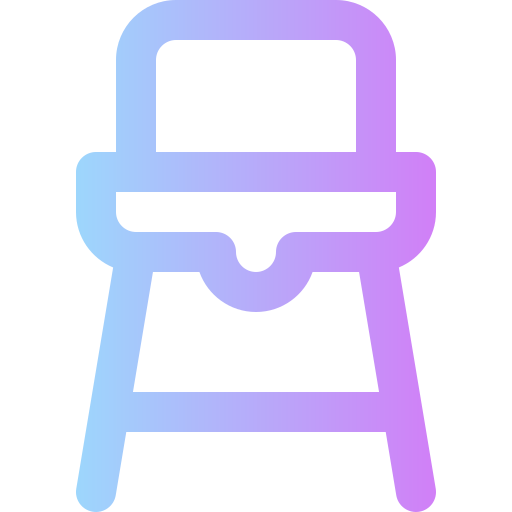 silla para bebé Super Basic Rounded Gradient icono