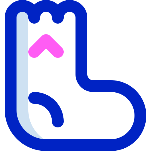 Sock Super Basic Orbit Color icon