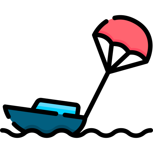 parasailing Special Lineal color icon