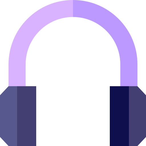 słuchawki muzyczne Basic Straight Flat ikona