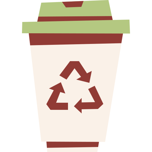 recyclebaar Cartoon Flat icoon
