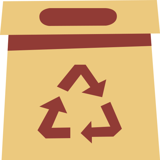 recyclage Cartoon Flat Icône