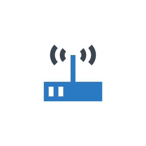 Router Vector Stall Flat icon