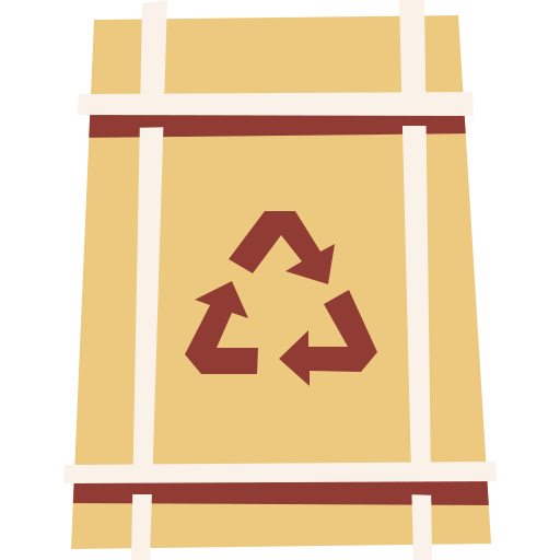 reciclado Cartoon Flat icono