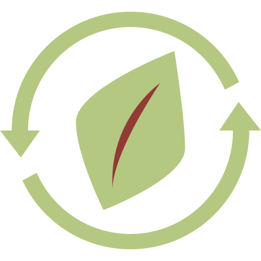 sustentabilidad Cartoon Flat icono