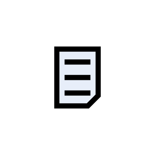 뎀 파일 Vector Stall Lineal Color icon
