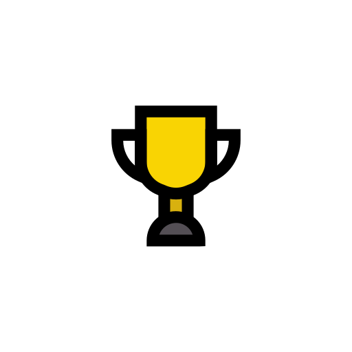 Award Vector Stall Lineal Color icon