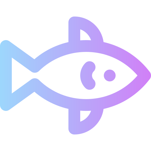 Fish Super Basic Rounded Gradient icon