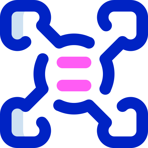 diagram Super Basic Orbit Color ikona
