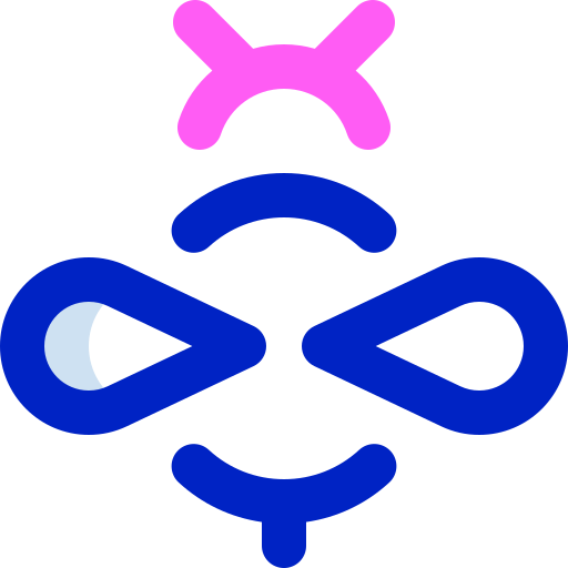 abeja Super Basic Orbit Color icono