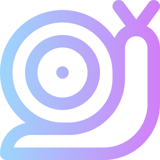 달팽이 Super Basic Rounded Gradient icon